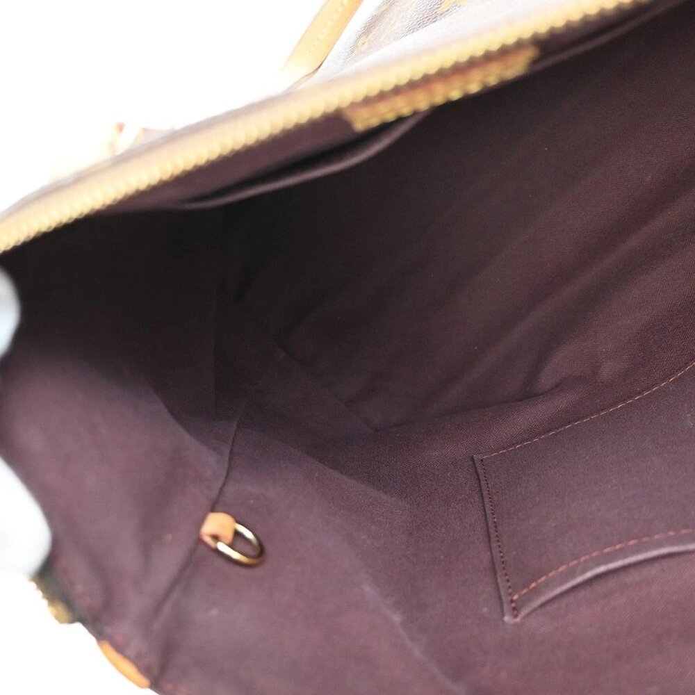 LOUIS VUITTON LV Iena MM Shoulder Bag Monogram Leather Brown M42267 72KB819 - Picture 9 of 16